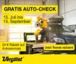 Gratis Prüftage  🚗 🌞 Kfz-Meistercheck 2025 bei Vergölst (ab 15.Juli)