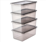 4 Keeeper Aufbewahrungsboxen  Mit Air Control System, 4-Teiliges Set, 4 X 5,6 L Für 6,99 € (Statt 14,19 €)
