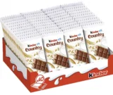 kinder Country – Gefüllte Schokolade mit gerösteten Cerealien und Milchcreme  (40 x 23,5 g)