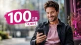 Dieser 100-GB-Tarif im Telekom-Netz kostet nur 14,99 Euro im Monat
