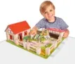 Eichhorn 100004304 kleiner Bauernhof (mit 2 Gebäuden, Spielplatte, Figuren, Tieren, Zäunen; 21-tlg, 36x39cm) für 8,39€ [Thalia KultClub] statt 19,98€