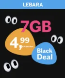 Lebara HELLO! 7 GB Prepaid + Allnet- und SMS Flat + 50 Minuten in 50 Länder für 4,99€ mtl. (keine Vertragsbindung!)