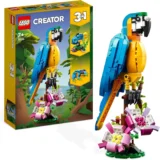 LEGO 31136 Creator 3in1 Exotischer Papagei, Frosch und Fisch, Bauspielzeug für 16,19 € inkl. Prime-Versand (statt 20,99 €)