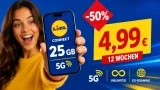 Lidl Connect halbiert den Preis: Diese Flatrate kostet zwölf Wochen nur die Hälfte