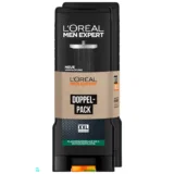 2 x 400ml L’Oreal Paris Men Expert Carbon Clean Duschgel