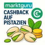 marktguru: 0,50 € Cashback auf Pistazien (effektiv Selection Kalifornische Pistazien XXL 500g  ab 29.11. für 2,39 € bei Lidl)