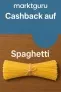 marktguru: 0,60 € Cashback auf Spaghetti (effektiv REWE Bio Spaghetti 500g für 0,25 € bis 29.11.)