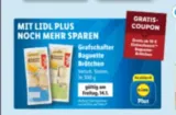 Gratis: Grafschafter Baguette Brötchen 300g kostenlos [ab 14.11. Lidl Plus – 10,00 € MBW]