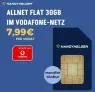 30GB 5G im Vodafone-Netz für 7,99€ mtl.