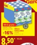 Milbona Haltbare Milch 1,5% Fett 12X 1L Für 8,50€ 🥛 0,71 € Pro Liter – Lidl