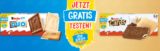 Gratis 🍫  Kinder Cards Oder Kinder Duo Kostenlos Testen Dank Cashback