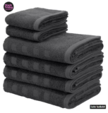 MY HOME Handtuch Set Demara 2 Gästetücher (30×50 cm) 4 Handtücher (50×100 cm) ab 11,83 € inkl. Versand (OttoUp) statt 25,00 €