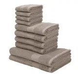 My HOME Handtuch Set Melli (2 Duschtücher 70×140 4 Handtücher 50×100 4 Gästetücher 30×50) ab 12,98 € inkl. Versand (OTTO UP Plus) (statt 49,99 €)
