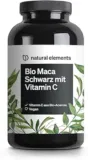 natural elements Bio Maca Schwarz (180 Kapseln) ab 12,59 € inkl. Prime-Versand