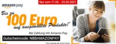 NBB:  Bis zu 100 € Rabatt auf ausgewählte Produkte [Amazon Pay Zahlung]