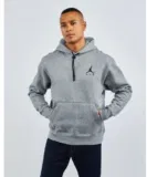 Nike Jordan Jumpman Fleece Over The Head Hoodie in Grau [Gr. S bis XL] – für 39,99€ inkl. Versand statt 51,96€