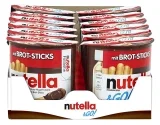 3x nutella & GO! – Knusprige Brot-Sticks und Nuss-Nugat-Creme 12er Pack (12x52g)