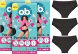 O.b. Periodenslip Größe M/L Wiederverwendbare Periodenunterwäsche Bei Starker Periode 3Er Pack Für 38,70 € Inkl. Prime-Versand (Statt 59,85 €)