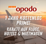 Opodo Prime 🌏✈️ Ein Jahr Gratis durch PayPal (statt 44,99€)