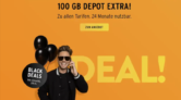 otelos Black Deals: 100 GB Depot im Vodafone-Netz