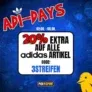 Picksport Adidas Sale Days: 20 % Extra-Rabatt auf alle Adidas Produkte