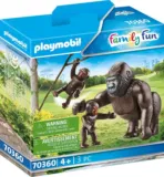 Playmobil Family Fun – Gorilla mit Babys (70360) – für 6€ [Prime] statt 8,88€