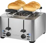 ProfiCook Toaster PC-TA 1073 für 4 Scheiben (1.500 Watt) –  für 32,79€ inkl. Versand statt 41,41€