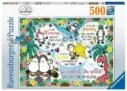 Ravensburger Sei einfach Du selbst! Puzzle (500 Teile) für 17,49 € inkl. Versand statt 26,99 €
