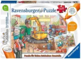 Ravensburger 00049 – tiptoi® Puzzle für kleine Entdecker: Baustelle – für 7,79 € [Thalia Kult Club] statt 12,49 €