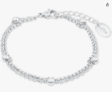 s.Oliver Armband 925 Sterling Silber/Edelstahl kugeln 2022713 für 13,55 € inkl. Prime Versand (statt 28,89 €)