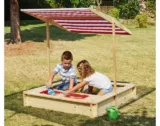 Happy People Sandkasten mit Wassermatschbereich (118 x 118 x 118 cm) für 46,49 € inkl. Versand statt 69,96 €