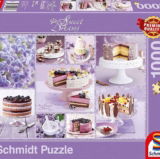 Schmidt-Spiele Kaffeekränzchen in Flieder Sweet Dreams – 1.000 Teile Puzzle – für 9,90 € inkl. Versand statt 13,49 €