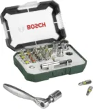 Bosch 26tlg. Schrauberbit- und Ratschen-Set für 11,39 € (Prime) statt 16,34 €