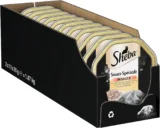 Sheba Katzennassfutter Sauce Spéciale Putenhäppchen, 22 Schalen, 11x85g (2er Pack) für nur 8,62€ inkl. Prime-Versand