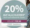 Sheego: 20 % Rabatt auf Kleider (auch auf reduzierte Ware)