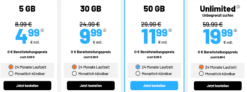 sim.de Black Friday 5G Tarif Angebote – Unlimited* für 19,99 €/Monat oder 5 GB 4,99/30 GB 9,99/ 50GB 11,99 €