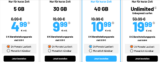 simDE Black Friday 5G Tarif Angebote – UNLIMITED* für 19,99 €/Monat oder 5 GB 4,99 €/30 GB 9,99 €/ 40 GB 10,99 €