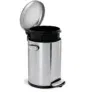 Simplehuman Retro-Treteimer aus Edelstahl (4,5 Liter) für 17,85 € inkl. Versand (statt 40,00 €)
