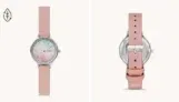 Skagen Uhr Anita 3-Zeiger-Werk Leder in rosa für 51,20 € inkl. Versand statt 90,43 €