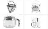 smeg DCF02WHEU Kaffeeautomat für 10 Tassen für 69,90€ mit Versand!(statt 142€)