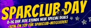 SportSpar Sparclub Day: 8 Stunden Schnäppchenjagd z.B.FREEGUN Slide Kinder Thermo Funktionsunterwäsche Anzug 2-teilig für 6,22 € zzgl. 3,95 € Versand