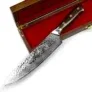 STALLION Damastmesser Ironwood Großes Chefmesser Küchenmesser (22 cm) für 49,99 € inkl. Prime-Versand