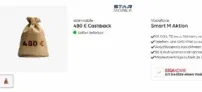 starmobile SIMonly: Vodafone Smart M 65 GB für effektiv 24,99 € / Monat