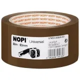 tesa NOPI Packband – vielseitiges Verpackungsband aus Polypropylen geräuscharm abrollbar – lösungsmittelfrei und abriebfest – 66 m x 50 mm – braun für 1,79 € inkl. Prime-Versand (statt 2,49 €)