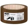tesa NOPI Packband – vielseitiges Verpackungsband aus Polypropylen geräuscharm abrollbar – lösungsmittelfrei und abriebfest – 66 m x 50 mm – braun für 1,79 € inkl. Prime-Versand (statt 2,49 €)
