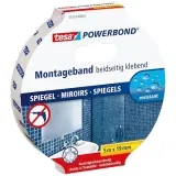 tesa Powerbond Doppelseitiges Montageband für Spiegel für 8,05 € inkl. Prime-Versand