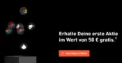 Gratis Aktie im Wert 50,00 € für kostenloses Trade Repulic Depot