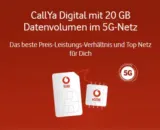 Vodafone Prepaid CallYa 20 GB für 20€ im 5G Netz (ohne Vertrag)