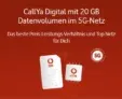 Vodafone Prepaid CallYa 20 GB für 20€ im 5G Netz (ohne Vertrag)