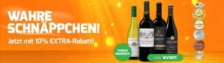 Weinvorteil: 10 % Extra-Rabatt auf bereits reduzierte Weine